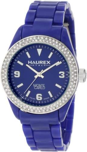 Haurex Italy Damen-Armbanduhr Monte Carlo Analog Plastik PB360DB1