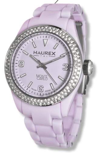 Haurex Italy Damen-Armbanduhr Monte Carlo Analog Plastik PL360DL1