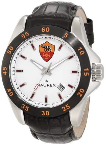 Haurex Italy Herren-Armbanduhr XL Aston Analog Leder R8366UWW