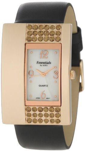 Essential by A B S Womens 40023 Elegante oesterreichischen Kristalle auf Luenette Uhr