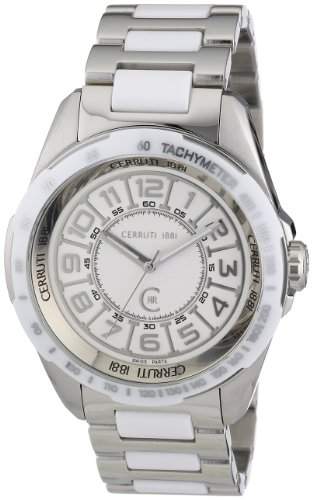 Cerruti 1881 Herren-Armbanduhr XL Analog Quarz verschiedene Materialien CRA065Z211B
