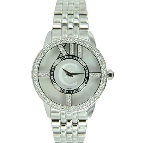 Cerruti Damen Armbanduhr Silber CRM044B261A
