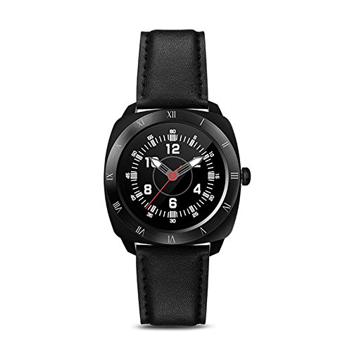 Leopard Shop dm88 Smart Watch Bluetooth 3 0 4 0 mit TFT Kapazitive Touchscreen schwarz