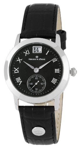 Herzog Soehne Armbanduhr schwarz 32 mm