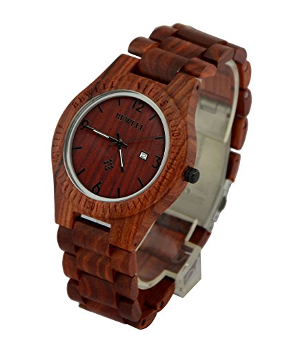 ideashop roetlich Auto Datum Ahorn Holz Uhren Japanische Miyota Quarz Holz Armbanduhr Einzigartiges Geschenk