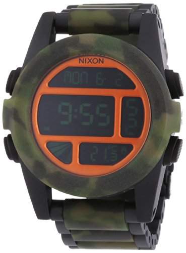 Nixon Herren-Armbanduhr XL Digital Quarz Edelstahl A3601428-00