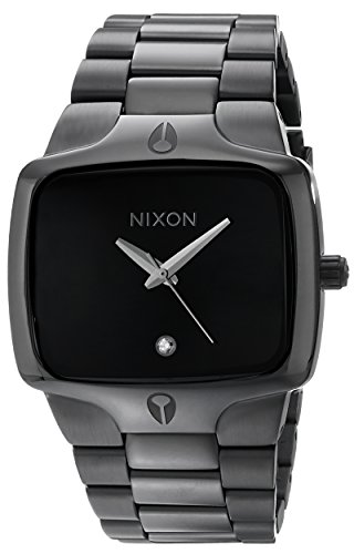 Nixon A140001 Armbanduhr Herren Armband aus Edelstahl Farbe Schwarz