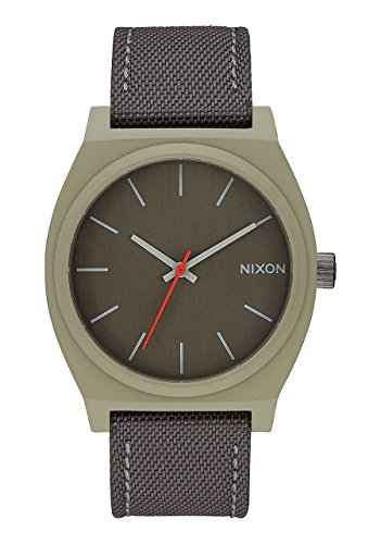 Nixon Time Teller 37mm Sage Gunmetal Armbanduhren Unisex