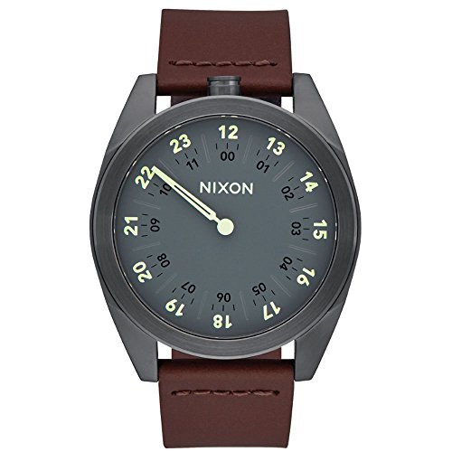 Nixon Unisex Armbanduhr Analog Quarz Leder A9261388