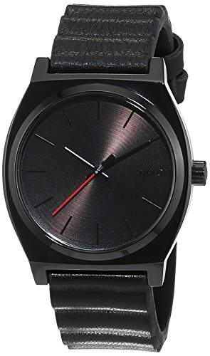 Nixon Herren-Armbanduhr Time Teller Vader Black Analog Quarz Leder A045SW2244-00