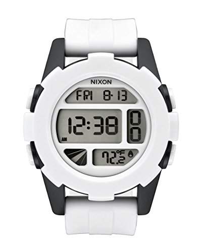 Nixon Herren-Armbanduhr Unit Stormtrooper White Digital Quarz Silikon A197SW2243-00