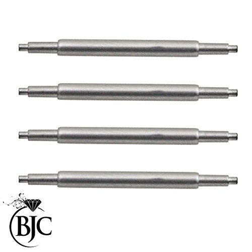 BJC 4 x Edelstahl Spring Bar 1 78 mm Durchmesser Pins um zu Fit eine Luecke von 30 mm