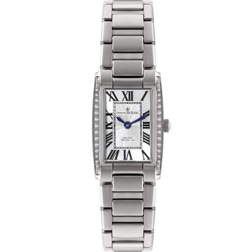 Dreyfuss & Co Ladies Hand Made Swiss Quartz Diamond Encrusted Bracelet Watch - DLB00051D01