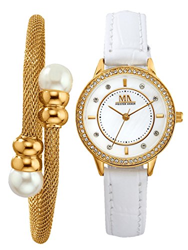 Damen 2tlg Uhren Schmuck Set gold by MeisterAnker
