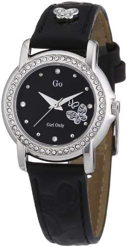 GO Girl Only Damen-Armbanduhr Analog Leder 697540