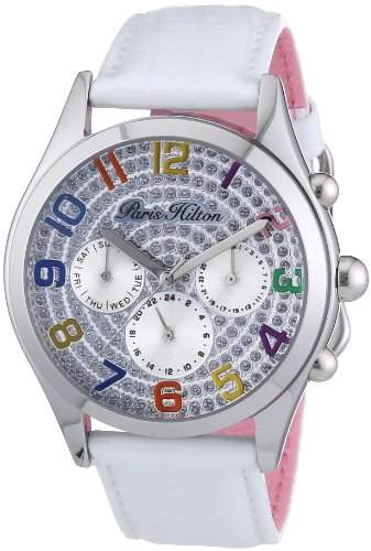 Paris Hilton Damen-Armbanduhr BEVERLY Analog Leder PH13107JS-04