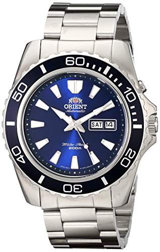Orient Mens Blue Mako Automatic Dive Watch CEM75002D