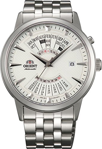Orient Herren feu0 a003 W s Edelstahl Multi Jahr Kalender automaticwatch