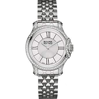 Bulova Damen-Armbanduhr Analog Quarz Stehlen 63R145