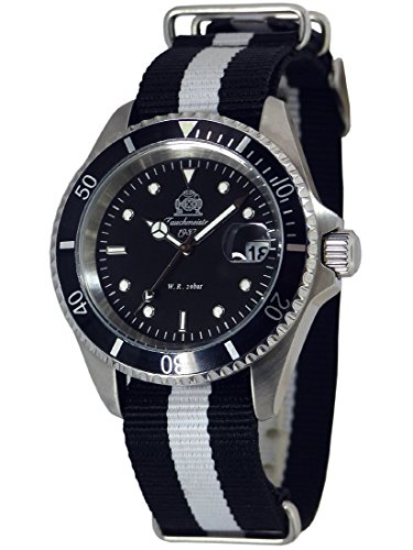 Tauchmeister Armbanduhr mit trendigem Armband und Datum T0294SW