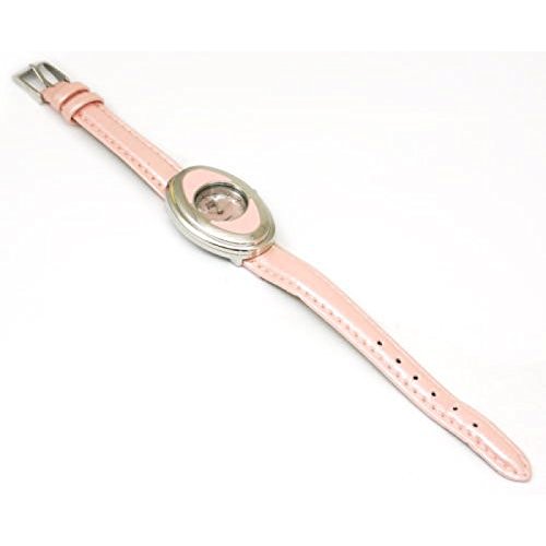 EURO DESIGN CN848 mit rosa Armband und dreifarbiger drehbarer Luenette