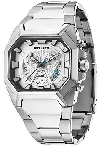 Police Herren-Armbanduhr HUNTER Chronograph Quarz Edelstahl 13837JS04M