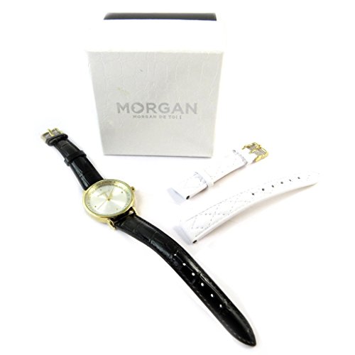 Box shows armband Morganweiss schwarz golden