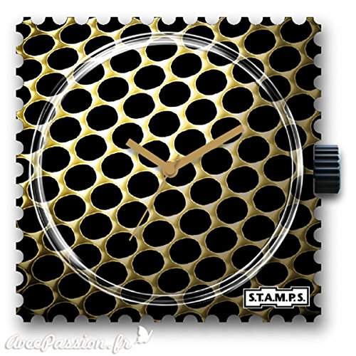 Uhr Zifferblatt - Gold Weaving - STAMPS Uhren 1511052
