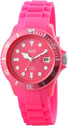 Just Silikon Armbanduhr 39mm Pink 48 S5456 PI