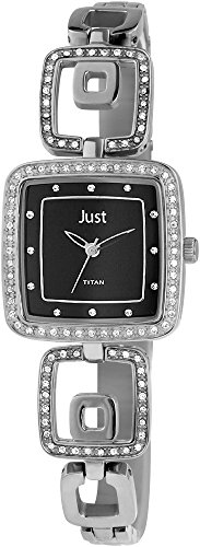 Just Watches Analog Quarz Titan 48 S61253 BK