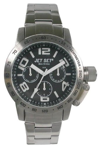 Jet Set San Remo Dame Chronograph Quarz Edelstahl J30644 232