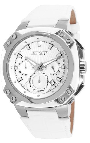 Jet Set Unisex Armbanduhr Prague Chronograph Quarz Leder J64113 631