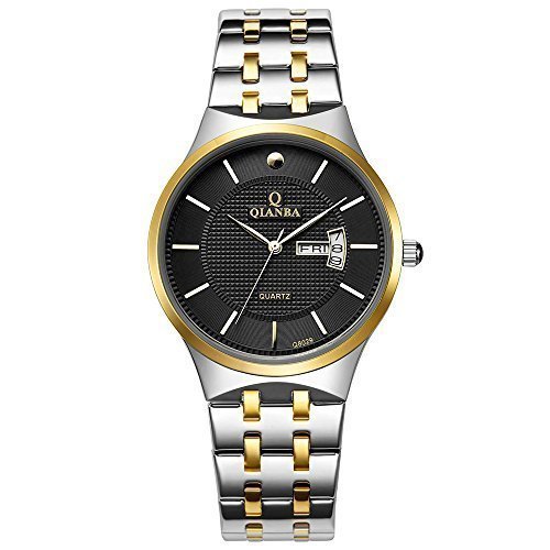 qianba q8029mbg 2016 Top Herren Luxus Marke Display Tag Datum Sport Wasserdicht Handgelenk Uhren Edelstahl casual fashion Business Kleid Uhren