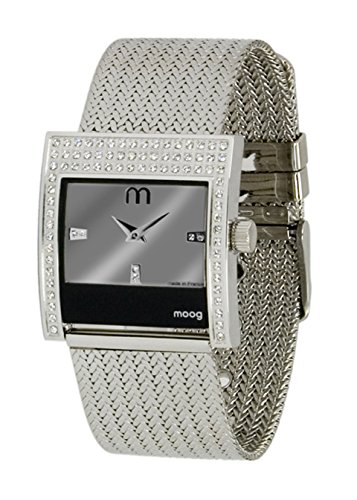 Moog Paris Champs Elysees Silber aus Edelstahl Armband Silber aus Edelstahl in Frankreich hergestellt M44794 004