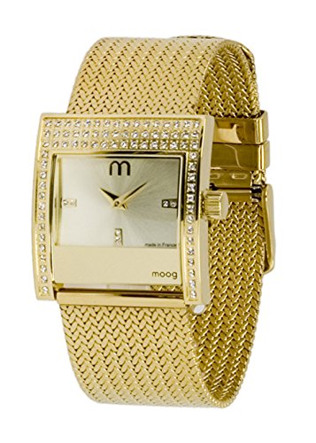 Moog Paris Champs Elysees gold aus Edelstahl Armband Gold aus Edelstahl in Frankreich hergestellt M44794 002