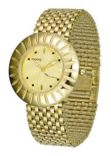 Moog Paris Petale gold aus Edelstahl Armband Gold aus Edelstahl in Frankreich hergestellt M45584 002