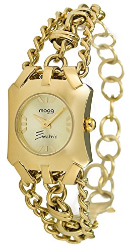 Moog Paris Electric gold aus Edelstahl Armband Gold aus Edelstahl in Frankreich hergestellt M45064 002