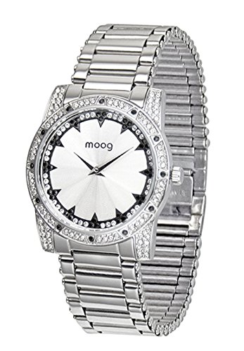 Moog Paris Chic Silber aus Edelstahl Armband Silber aus Edelstahl in Frankreich hergestellt M45474 001