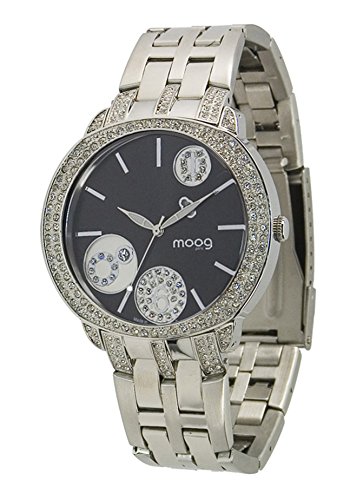 Moog Paris G power Silber aus Edelstahl Armband Silber aus Edelstahl in Frankreich hergestellt M45024 005
