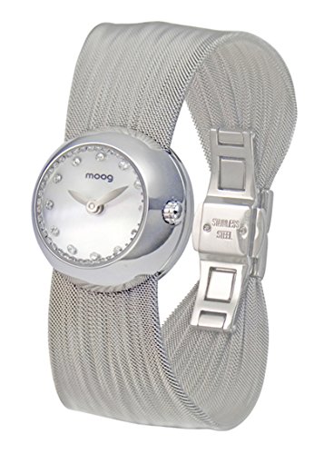 Moog Paris Zoom Silber aus Edelstahl Armband Silber aus Edelstahl in Frankreich hergestellt M45384 001