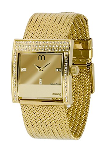 Moog Paris Champs Elysees gold aus Edelstahl Armband Gold aus Edelstahl in Frankreich hergestellt M44794 005