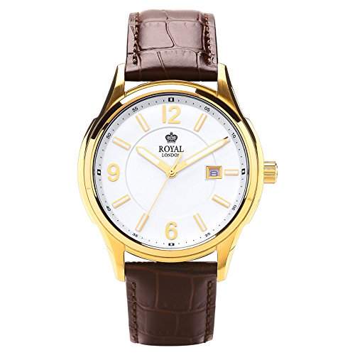 Royal London Gents Classic Herren-Armbanduhr Datum analog 41222-03