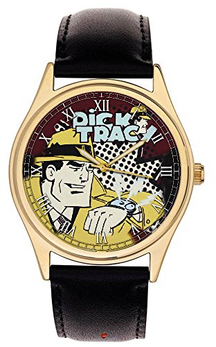 Dick Tracy I m On My Way Vintage Karo Art Collectible Armbanduhr
