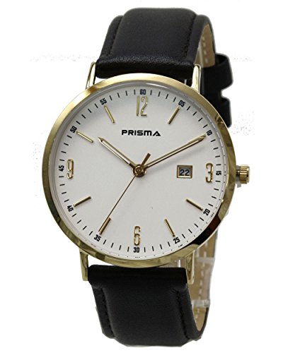 Prisma Unisex Armbanduhr Slimline Analog Miyota P1503