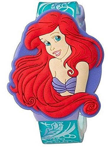 Disney Princess Ariel The Little Mermaid Girls LCD Watch with Molded Flip Top