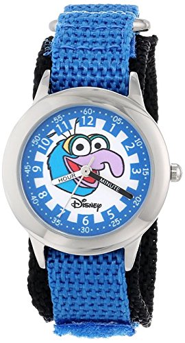 Disney Kids W000163 Muppets Gonzo Stainless Steel Time Teacher Watch