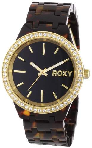 Roxy Damen-Armbanduhr Analog Plastik schwarz W228BPATOR