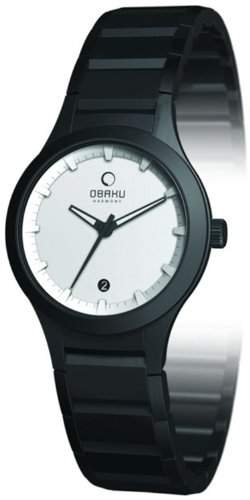Obaku Harmony Damen-Armbanduhr V115L BWSB Titan-Glas