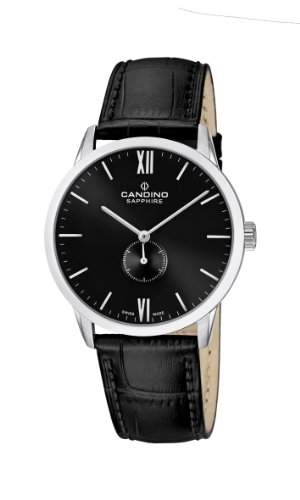 Candino Herren-Armbanduhr XL Analog Quarz Leder C44704