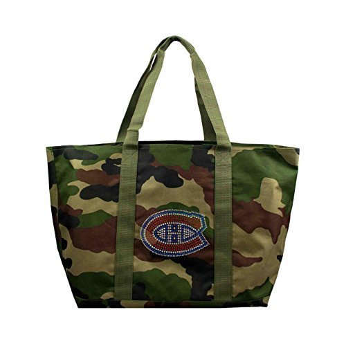 NHL Montreal Canadiens Camo Tote 24 x 10 5 x 14 Inch Olive by Littlearth